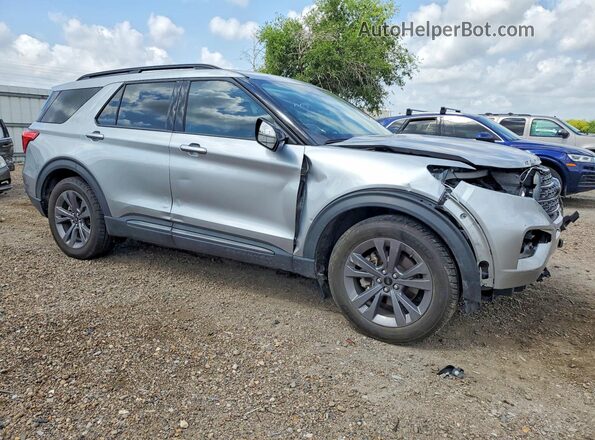 1FMSK7DH3PGA49136 2023 FORD EXPLORER Gray Delantero derecho