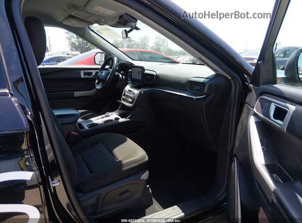 1FMSK7DH3PGB86514 2023 FORD EXPLORER Black Вид салону спереду
