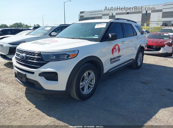 1FMSK7DH3PGC10908 2023 FORD EXPLORER White Front left