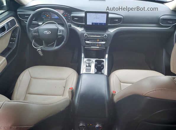 1FMSK7DH4LGA47437 2020 FORD EXPLORER Black Вид панелі приладів