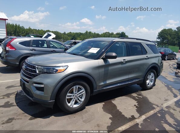 1FMSK7DH4LGA88666 2020 FORD EXPLORER Silver Front left