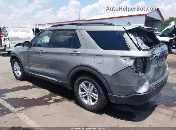 1FMSK7DH4LGA88666 2020 FORD EXPLORER Silver Rear left