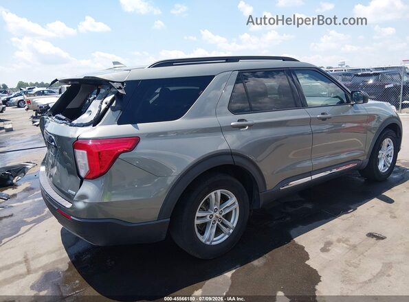 1FMSK7DH4LGA88666 2020 FORD EXPLORER Silver Rear right