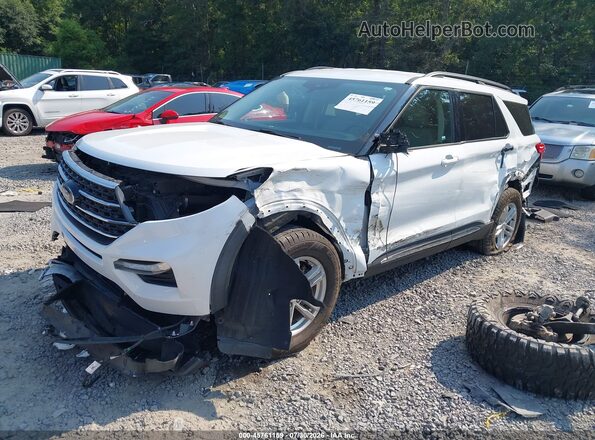 1FMSK7DH4LGC48917 2020 FORD EXPLORER White Передня ліва чверть