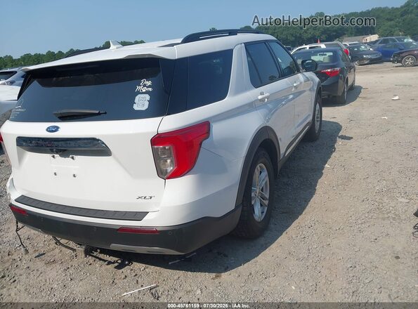 1FMSK7DH4LGC48917 2020 FORD EXPLORER White Задня права чверть