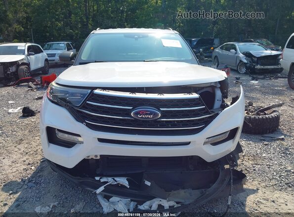 1FMSK7DH4LGC48917 2020 FORD EXPLORER White Вид задньої частини салону