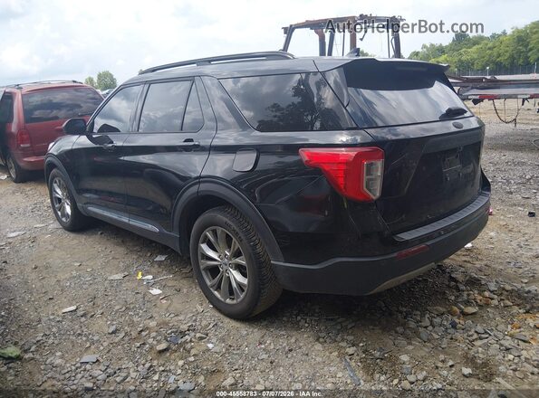 1FMSK7DH4LGC86664 2020 FORD EXPLORER Black Հետևի ձախ