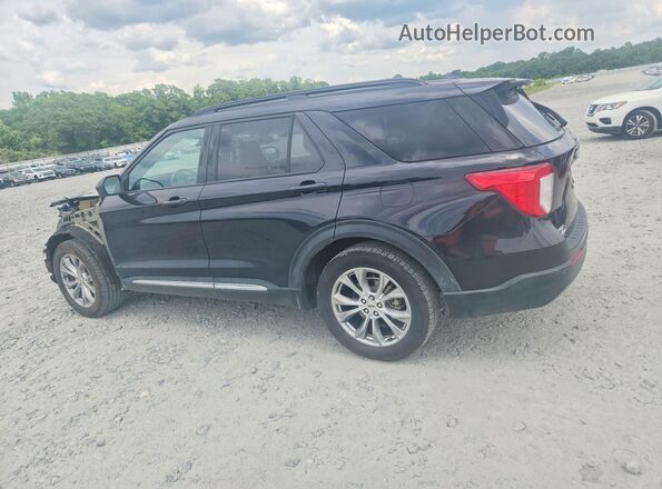 1FMSK7DH4LGC97146 2020 FORD EXPLORER Black Հետևի ձախ