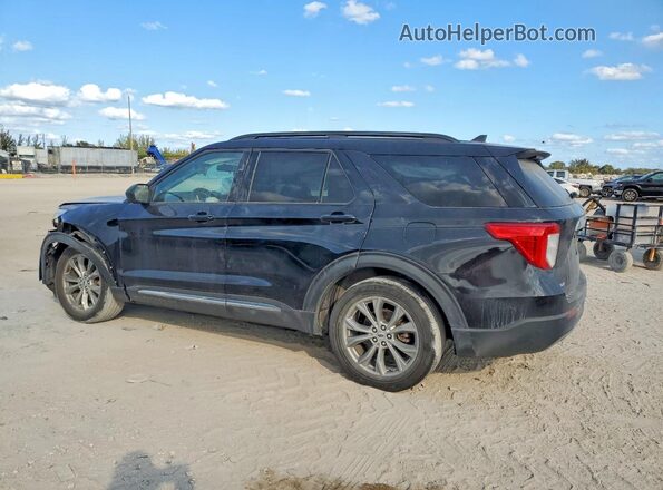 1FMSK7DH4MGB76795 2021 FORD EXPLORER Black Trasero izquierdo