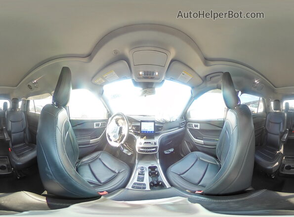1FMSK7DH4MGB76795 2021 FORD EXPLORER Black Vista interior de 360 grados