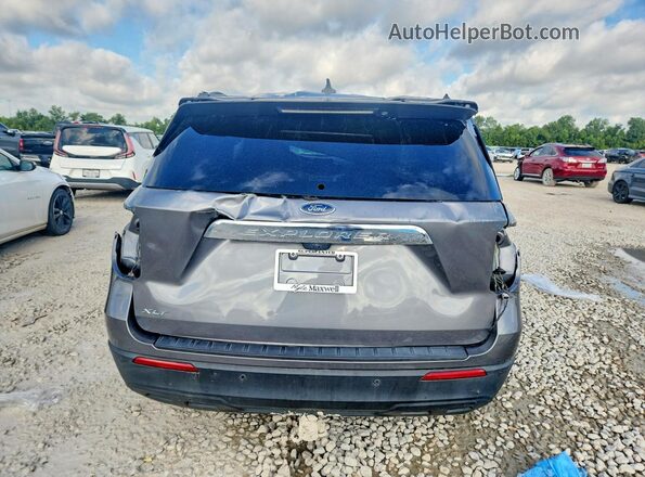 1FMSK7DH4NGA38112 2022 FORD EXPLORER Gray Вид ззаду