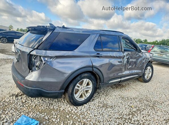 1FMSK7DH4NGA38112 2022 FORD EXPLORER Gray Задня права чверть
