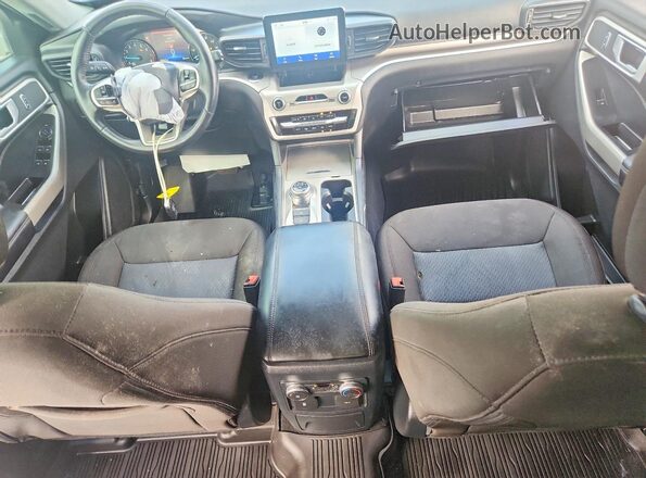 1FMSK7DH4NGA38112 2022 FORD EXPLORER Gray Вид панелі приладів