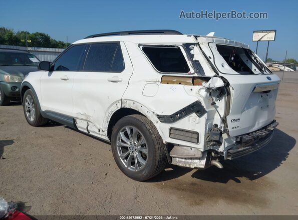 1FMSK7DH4PGA47461 2023 FORD EXPLORER White Trasero izquierdo