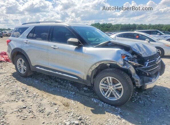 1FMSK7DH4PGA98118 2023 FORD EXPLORER Серебряный Передняя правая четверть