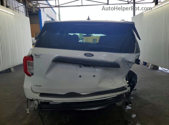 1FMSK7DH4PGB75490 2023 FORD EXPLORER White Widok z tyłu