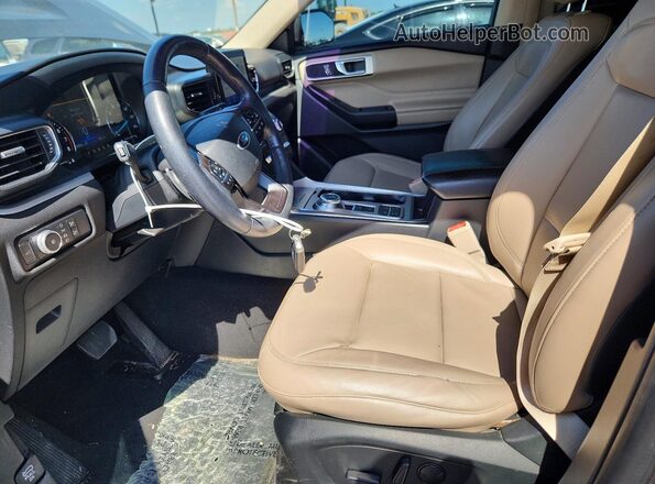 1FMSK7DH5LGA38634 2020 FORD EXPLORER Gray Սալոնի դիմացի տեսք