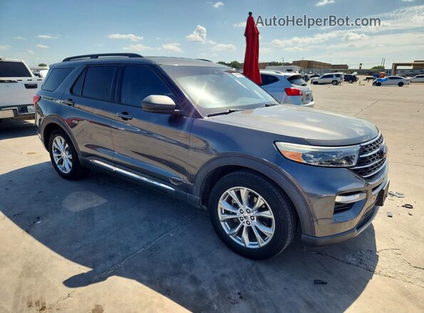 1FMSK7DH5LGA38634 2020 FORD EXPLORER Gray Առջևի աջ