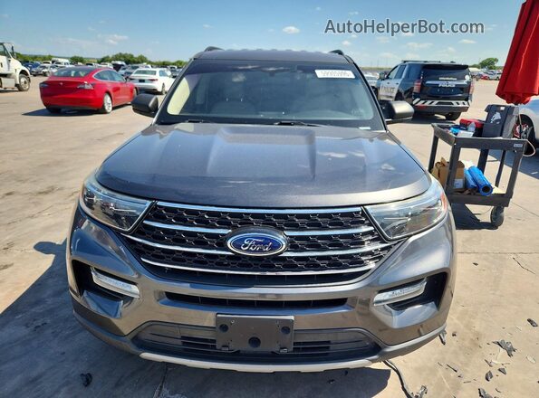 1FMSK7DH5LGA38634 2020 FORD EXPLORER Gray Դիմացի տեսք