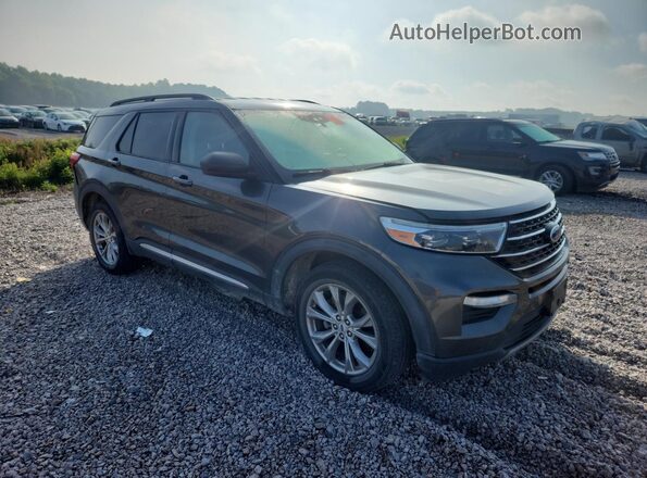 1FMSK7DH5LGC56685 2020 FORD EXPLORER Gray Front right