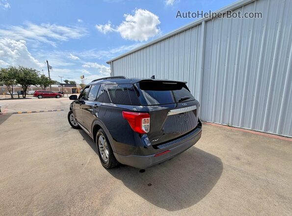 1FMSK7DH5LGC56797 2020 FORD EXPLORER Black Задня права чверть