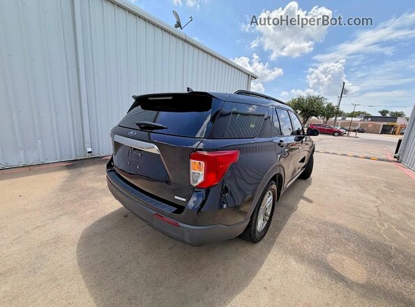 1FMSK7DH5LGC56797 2020 FORD EXPLORER Black Передня права чверть