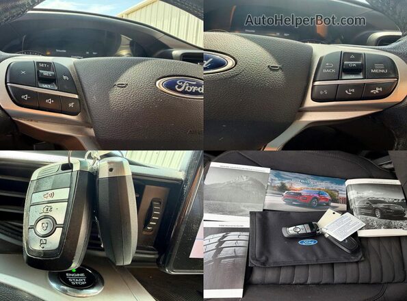 1FMSK7DH5LGC56797 2020 FORD EXPLORER Black Вид задньої частини салону
