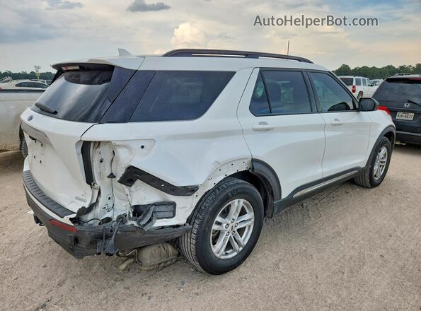1FMSK7DH5LGC73356 2020 FORD EXPLORER White Rear right