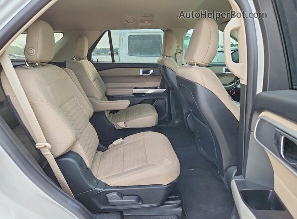 1FMSK7DH5LGC73356 2020 FORD EXPLORER White Rear interior view