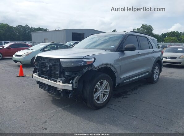 1FMSK7DH5LGC89508 2020 FORD EXPLORER Silver Front left