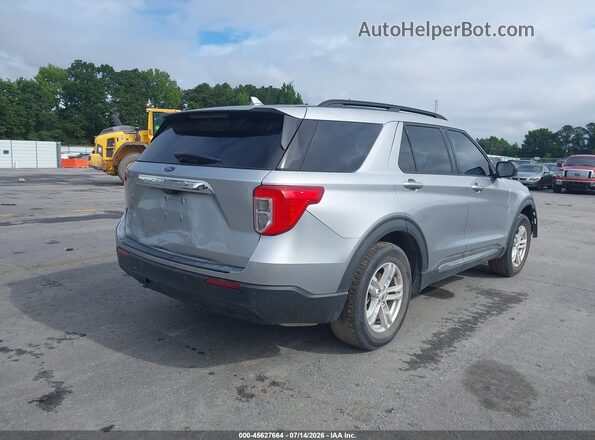 1FMSK7DH5LGC89508 2020 FORD EXPLORER Silver Rear right