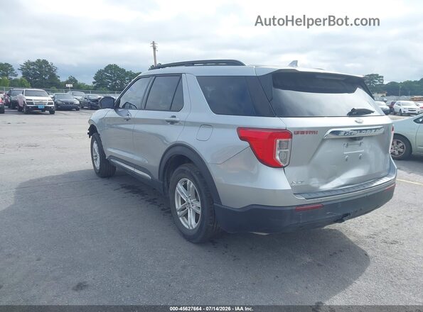 1FMSK7DH5LGC89508 2020 FORD EXPLORER Silver Rear left