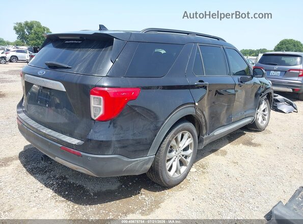 1FMSK7DH5LGD15492 2020 FORD EXPLORER Black Rear right