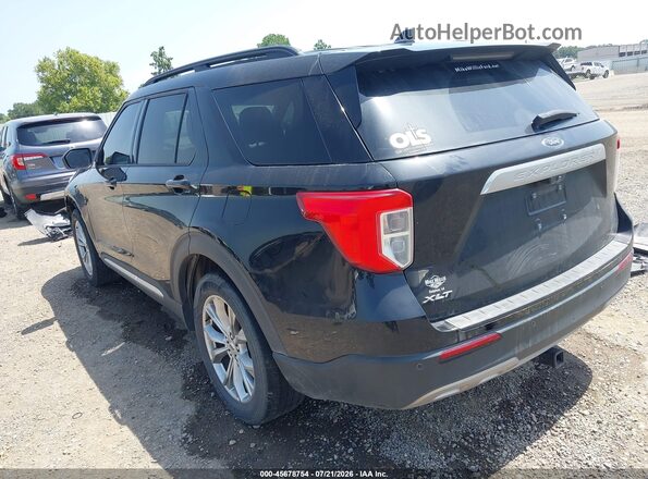 1FMSK7DH5LGD15492 2020 FORD EXPLORER Black Rear left