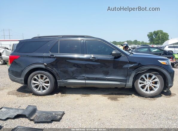 1FMSK7DH5LGD15492 2020 FORD EXPLORER Black 360 interior view
