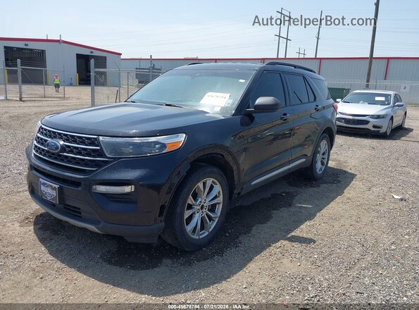 1FMSK7DH5LGD15492 2020 FORD EXPLORER Black Front left