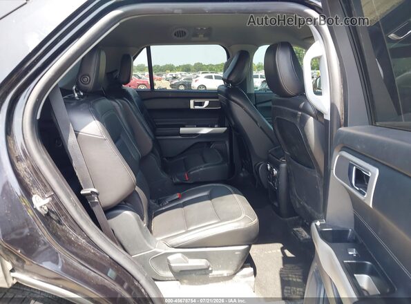 1FMSK7DH5LGD15492 2020 FORD EXPLORER Black VIN sticker view
