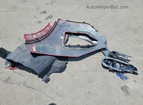 1FMSK7DH5MGC07892 2021 FORD EXPLORER Red Vista de la etiqueta del VIN
