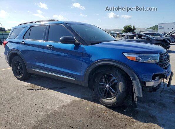 1FMSK7DH5NGA79168 2022 FORD EXPLORER Blue წინა მარჯვენა