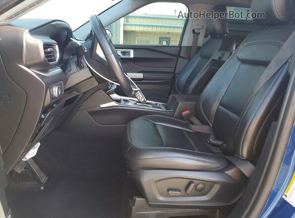 1FMSK7DH5NGA79168 2022 FORD EXPLORER Blue წინა სალონის ხედი