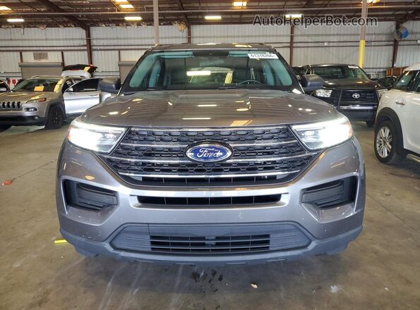 1FMSK7DH5NGC09059 2022 FORD EXPLORER Gray Widok z przodu
