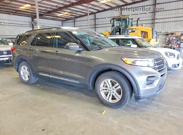 1FMSK7DH5NGC09059 2022 FORD EXPLORER Gray Przód prawy