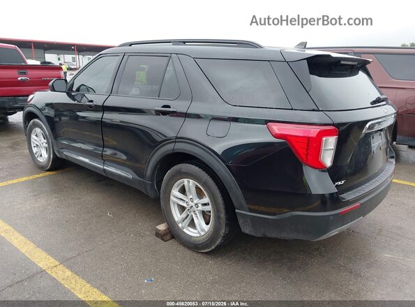 1FMSK7DH5PGB33295 2023 FORD EXPLORER Black უკანა მარცხენა