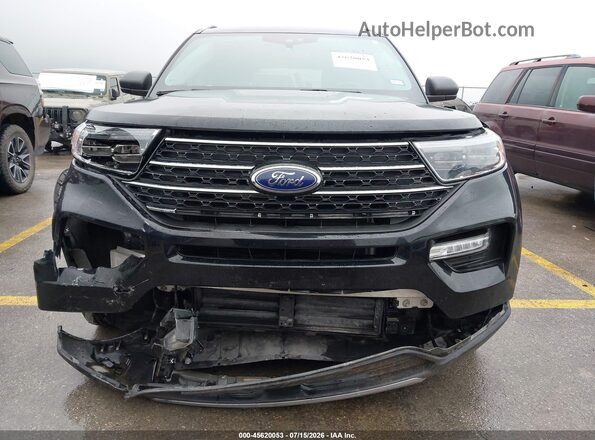 1FMSK7DH5PGB33295 2023 FORD EXPLORER Black წინა ხედი