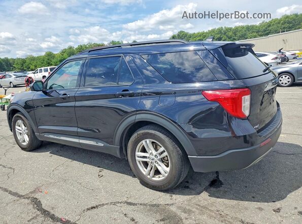 1FMSK7DH5RGA49027 2024 FORD EXPLORER Black Tył lewy