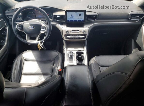 1FMSK7DH5RGA49027 2024 FORD EXPLORER Black Widok deski rozdzielczej