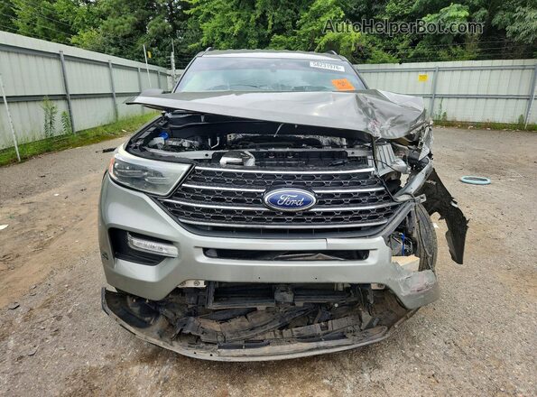 1FMSK7DH6LGA15329 2020 FORD EXPLORER Gray Widok z przodu