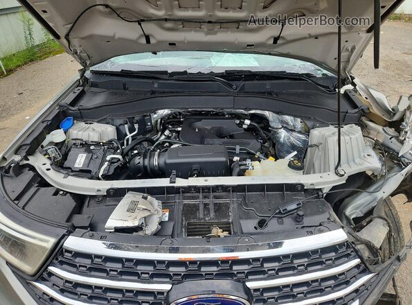 1FMSK7DH6LGA15329 2020 FORD EXPLORER Gray Widok komory silnika