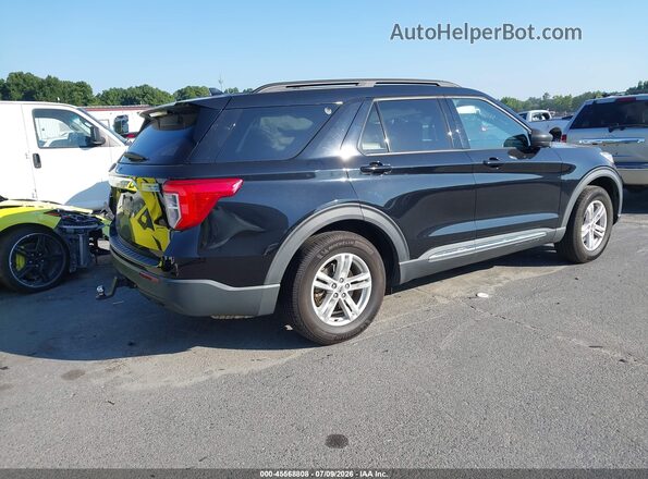 1FMSK7DH6LGC85774 2020 FORD EXPLORER Black Задня права чверть