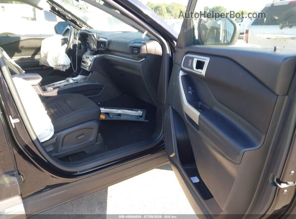 1FMSK7DH6LGC85774 2020 FORD EXPLORER Black Вид салону спереду